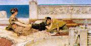 Alma Tadema Love's Votaries Germany oil painting reproduction